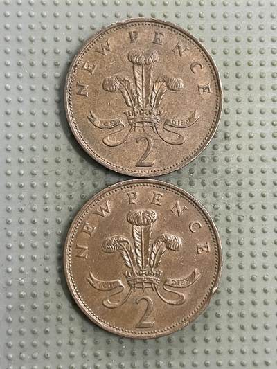 2026年第5场各国散币拍卖（总第155场） - 英国2便士2枚