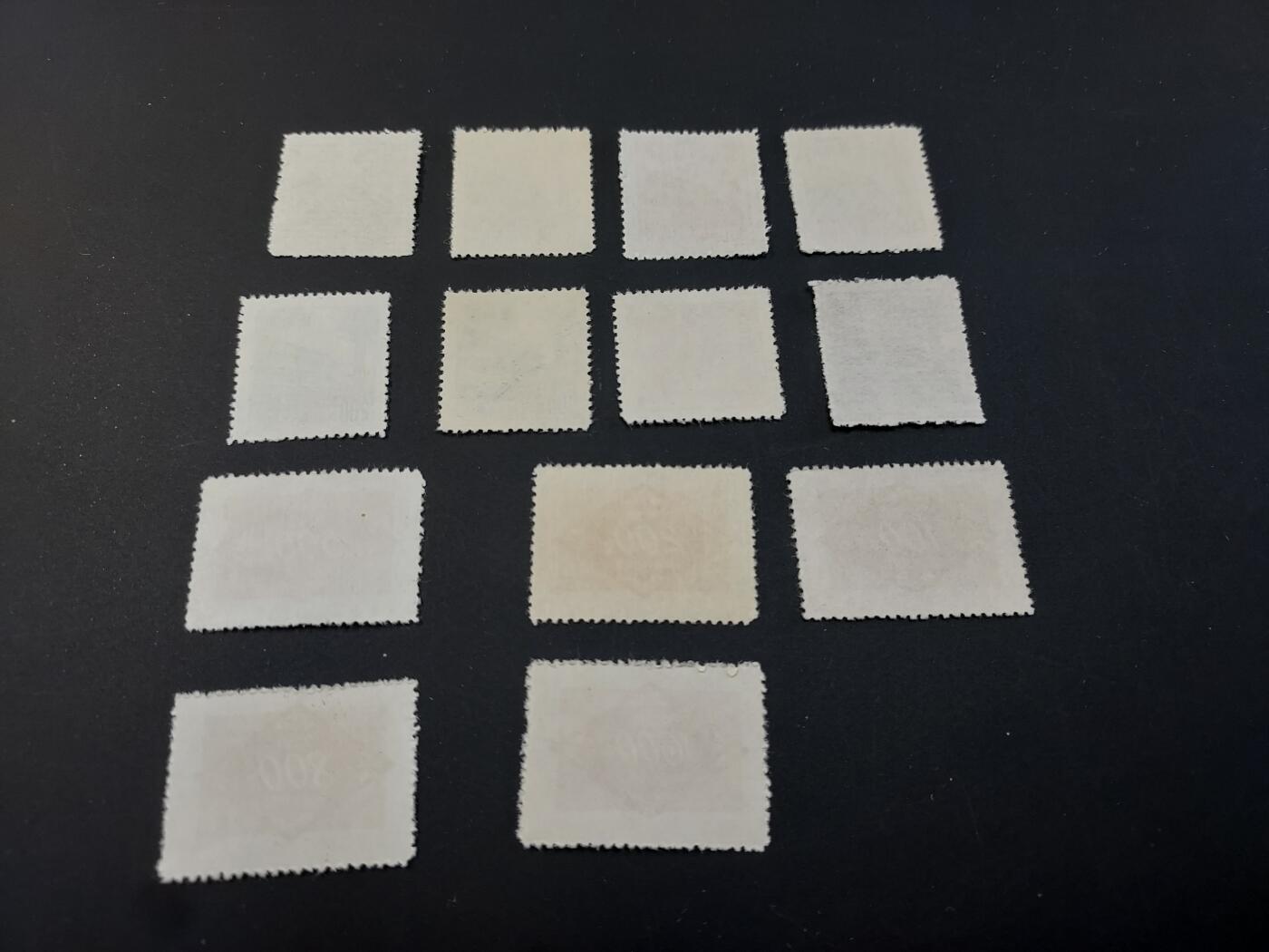 博彦收藏  TM 1月14日 8点 邮票专场 全场包邮 中国普票/欠资各一套，上品