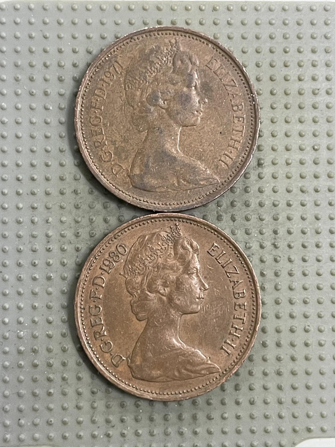 2026年第5场各国散币拍卖（总第155场） 英国2便士2枚