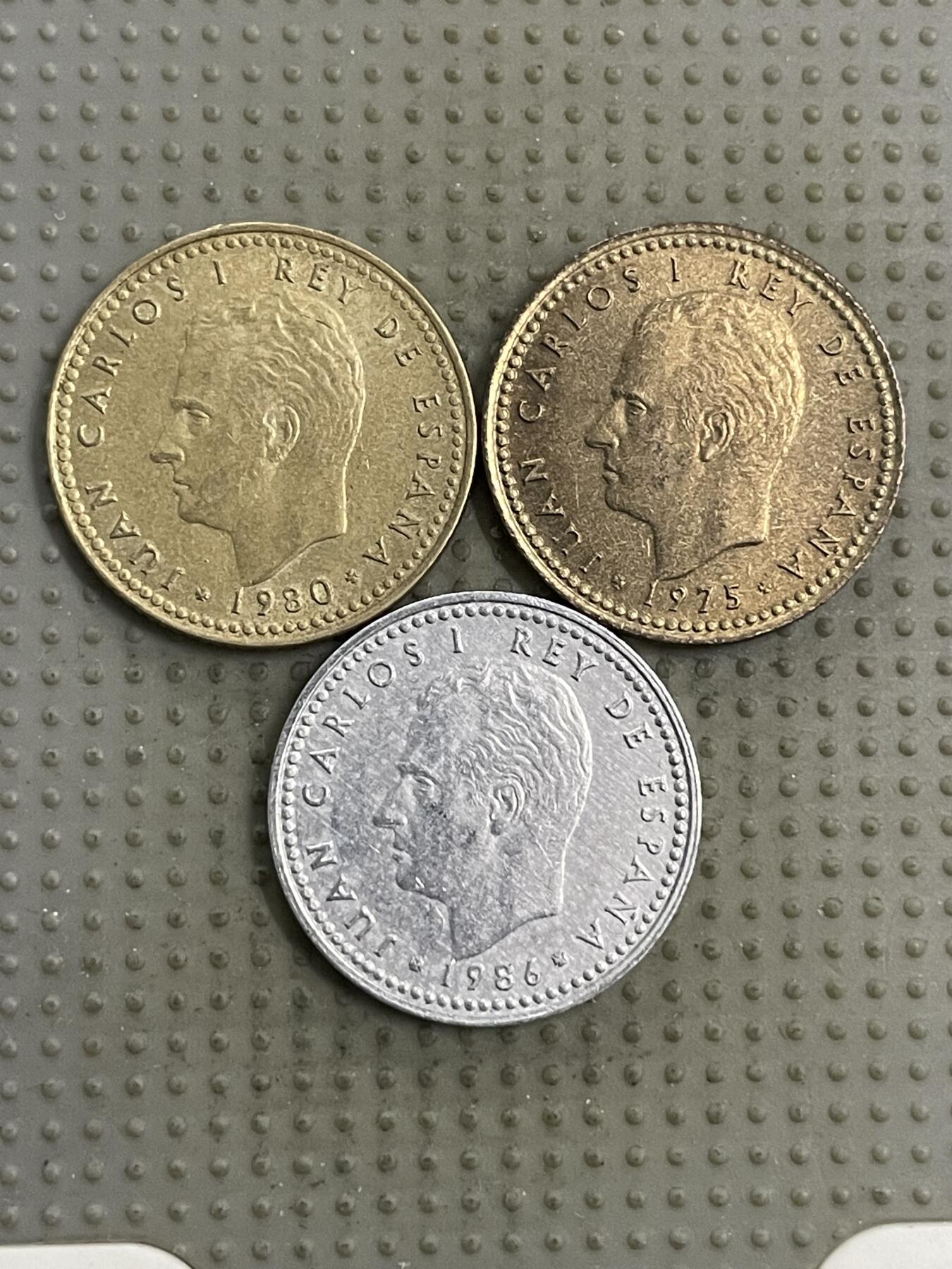 2026年第5场各国散币拍卖（总第155场） 西班牙1比赛塔3枚