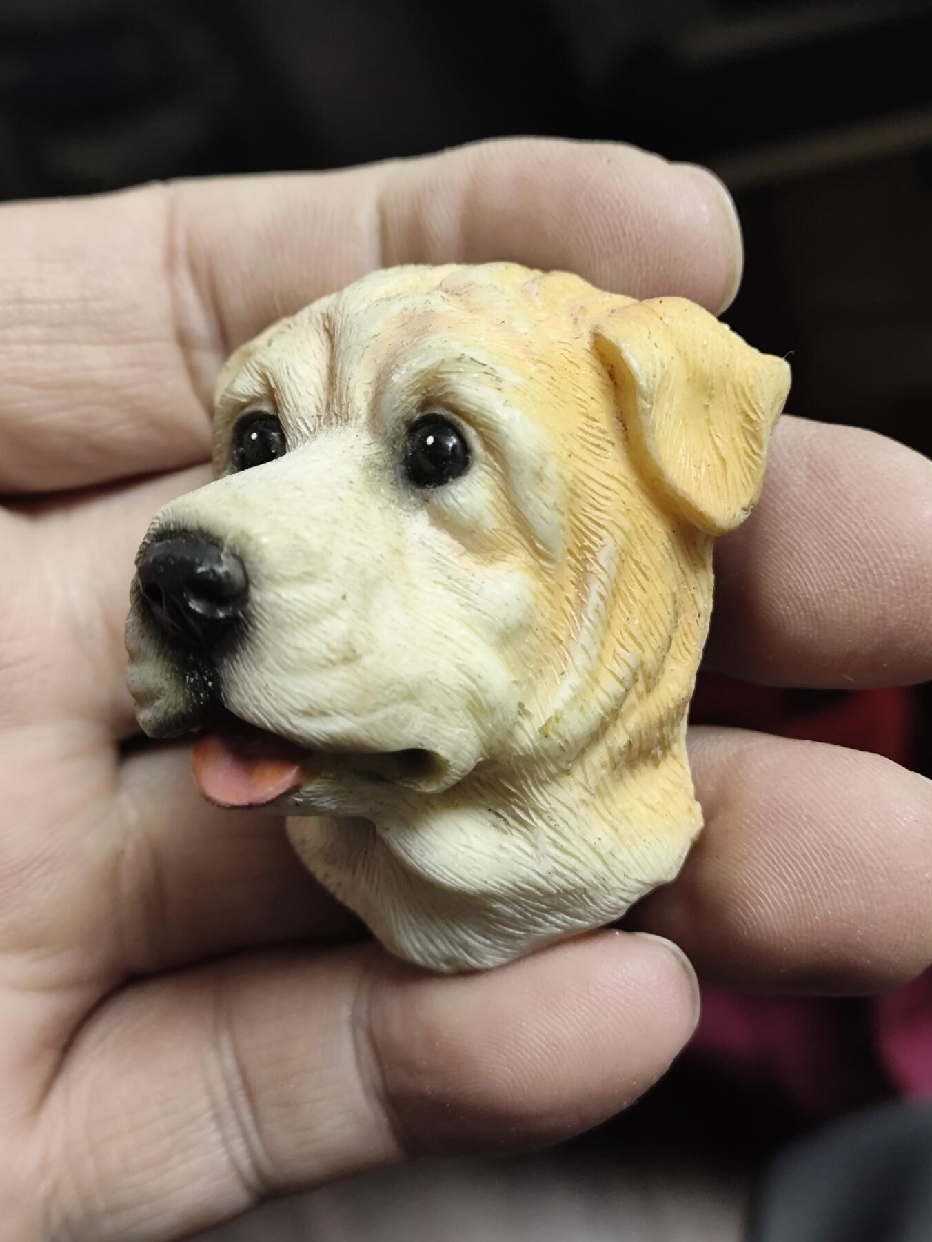 风光无限，精美冰箱贴A 拉布拉多造型的创意磁性树脂冰箱贴‌