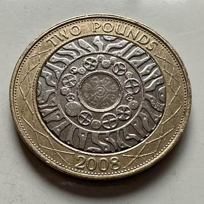 🌹外币初藏🌹🐯2026年第5场  每周二四六晚8️⃣点 接代拍 - 英国2008年2英镑