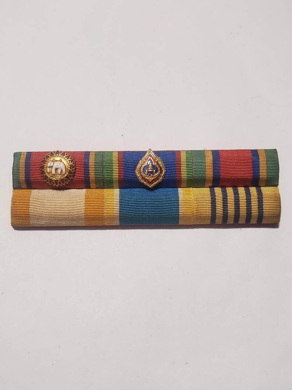 韵星假日拍卖第三十六期 -- Rimey Holidays Auction 36 泰国将官6R略 带大十字白象和王冠勋章查克拉马拉十世和太后奖章 非贵族最高配置