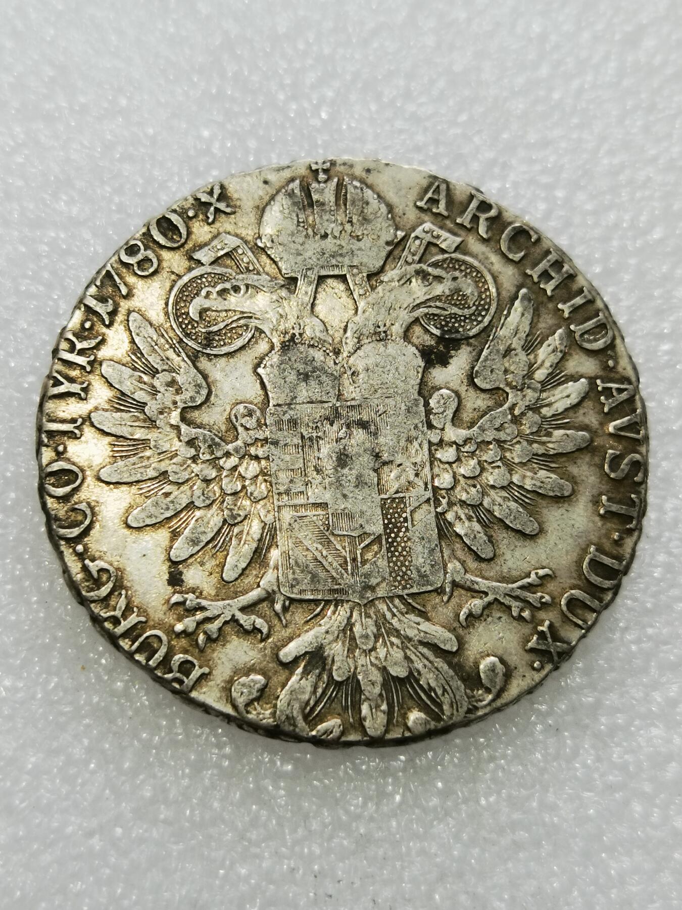 天下钱庄专场欢迎参拍 早期流通奥匈帝国大奶妈银币