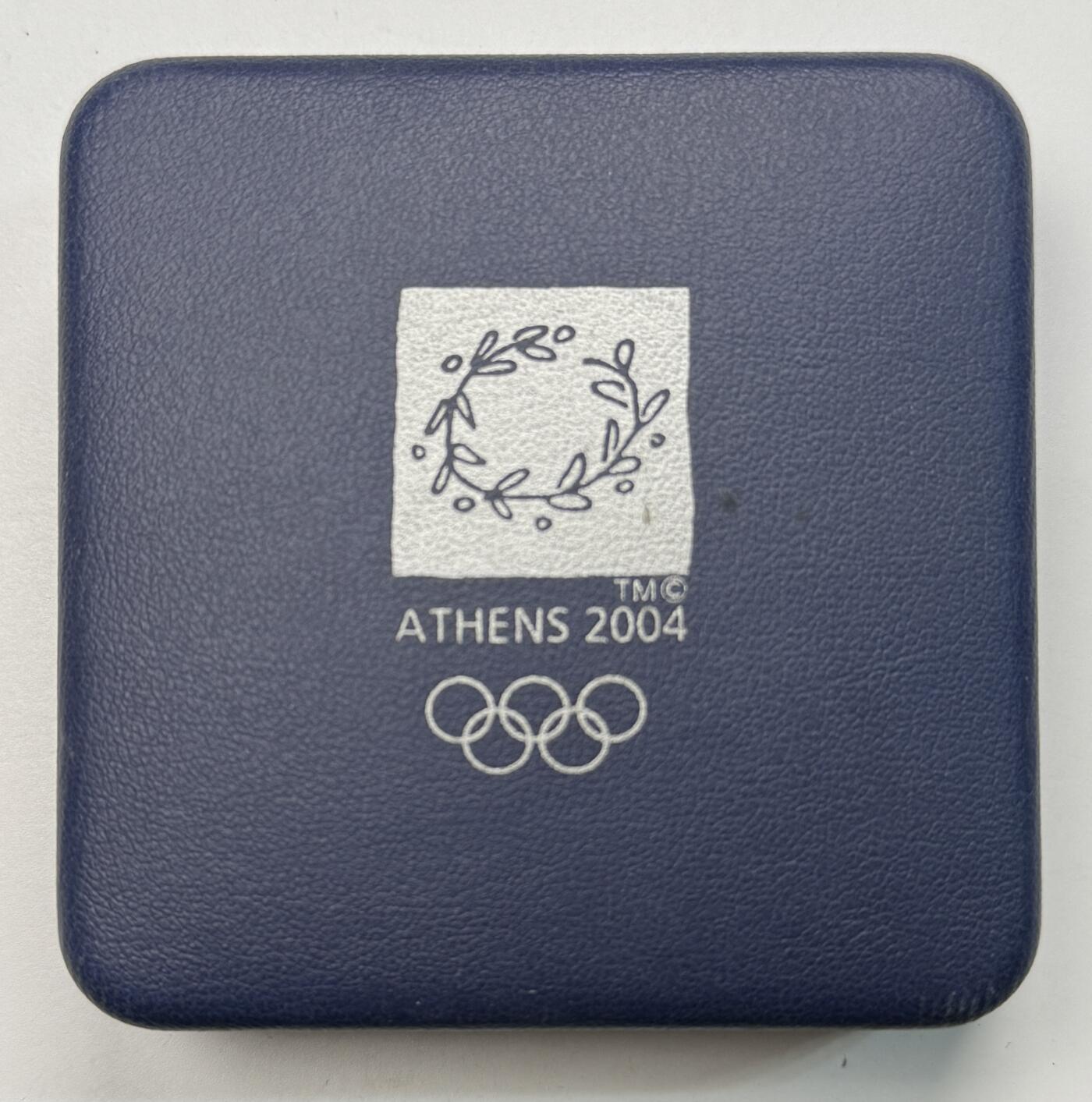 S&S Numismatic世界钱币-拍卖 第118期  希腊2004年 雅典奥运会-标枪 10欧元精制银币 盒证齐全 34克925银