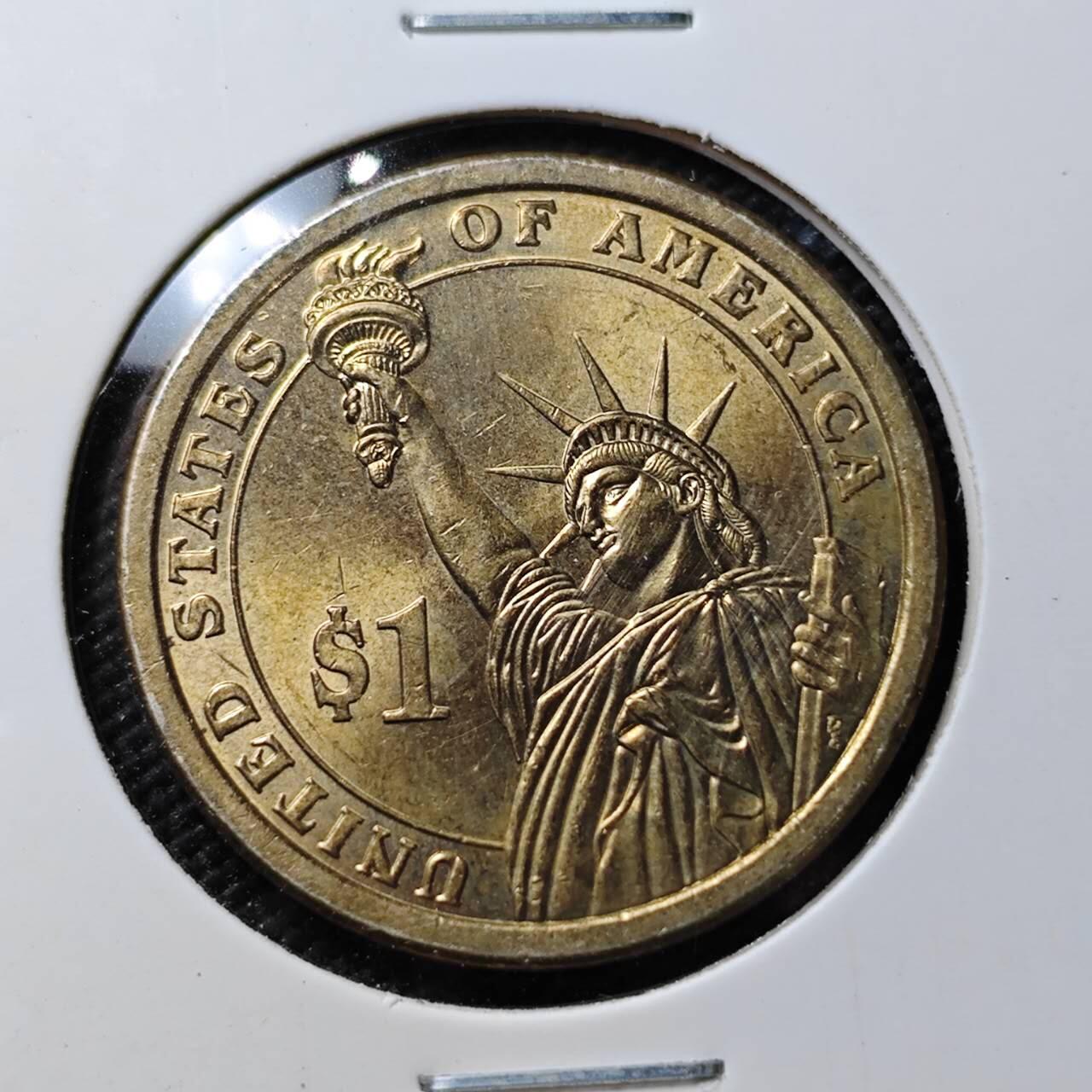 KK钱币收藏小铺  第387期  2月预留时间 周末发货  美国1元纪念币