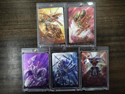 亡灵潮玩 马年第二场 2月3日 晚8点截拍 - 【限编】三国斗星录 五虎上将 粗闪 5张