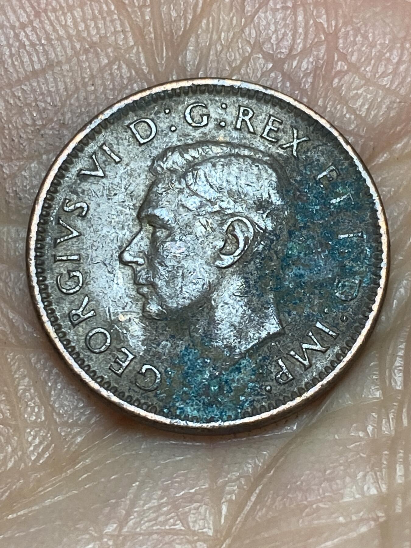 2026年第五场(总第一百七十四场）外国好品散币场(免佣金) 加拿大🇨🇦1942年1分(乔治六世第一版)