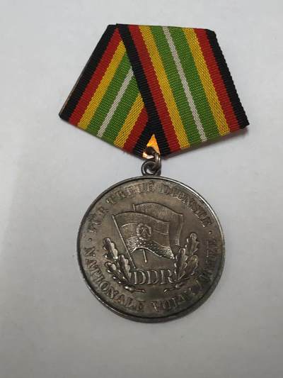 韵星假日拍卖第三十六期 -- Rimey Holidays Auction 36 - 民主德国银级人民军圆满服役奖章