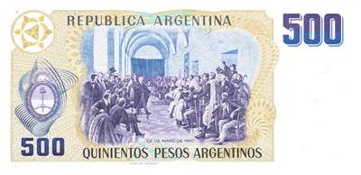 回流20260108 - 阿根廷中央银行500比索 五月革命