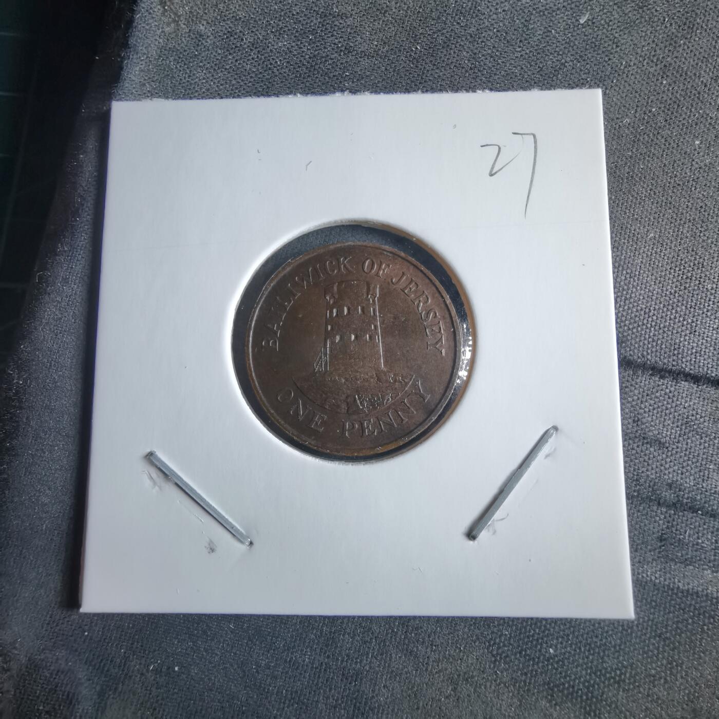 沼泽如烟--第955场 泽西1990年1便士