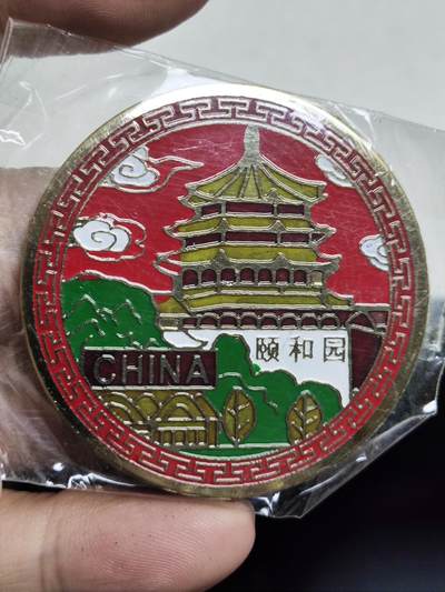 浓郁中国风景泰蓝冰箱贴 - 北京颐和园