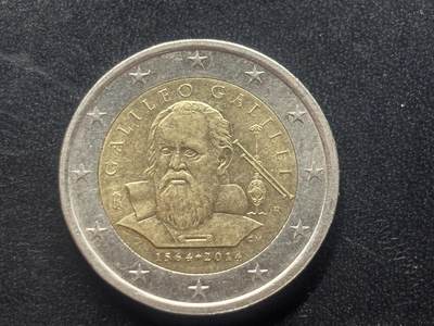 邮泉阁限时拍卖第三十九场 欧洲专场（硬币在国外。请付邮费6元。） - 意大利2014年2欧元纪念币