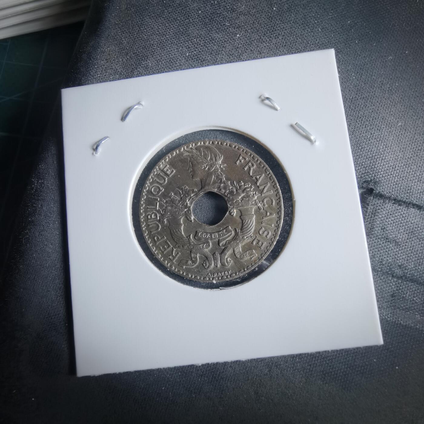 沼泽如烟--第955场 法属印度支那1938年五分