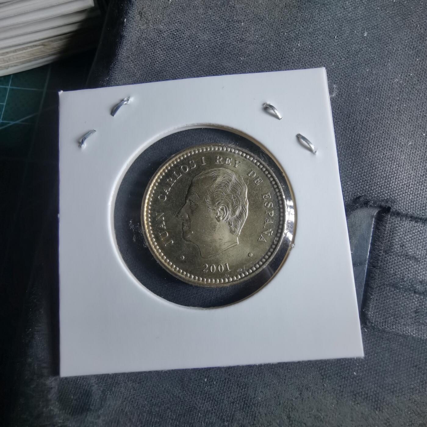 沼泽如烟--第955场 西班牙100比塞塔纪念币