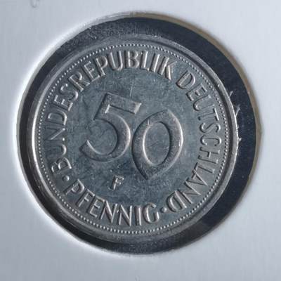 沼泽如烟--第955场 - 德国1993年50芬尼