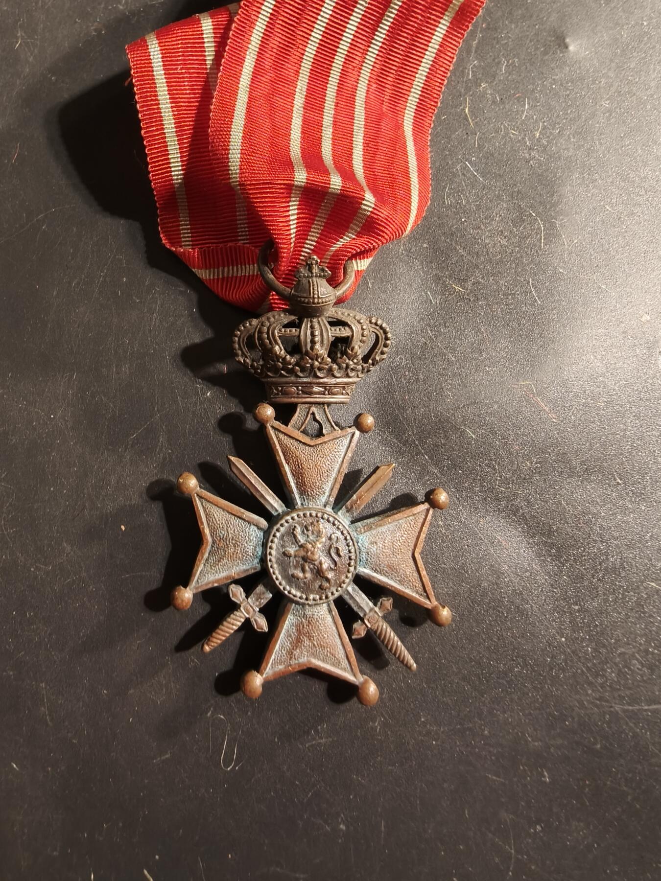 老王徽章第175期 比利时一战战争十字奖章