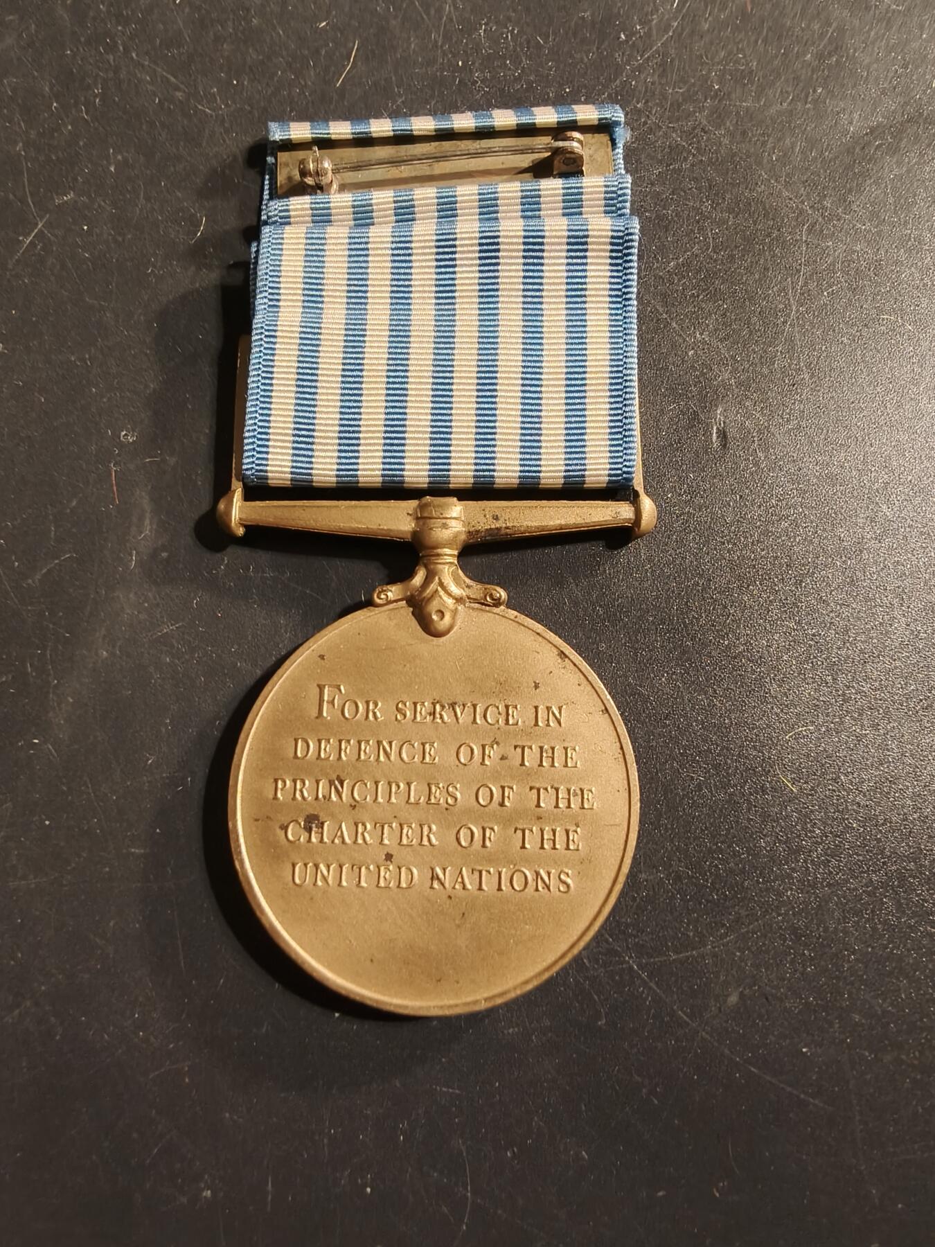 老王徽章第175期 美国联合国韩战奖章