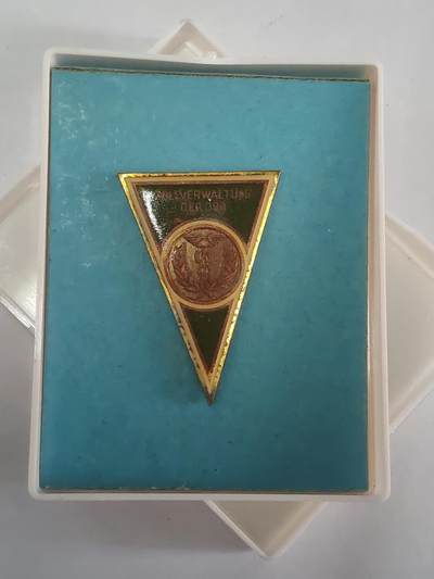 韵星假日拍卖第三十六期 -- Rimey Holidays Auction 36 - 民主德国海因里希·劳海关管理学院毕业证章带原盒