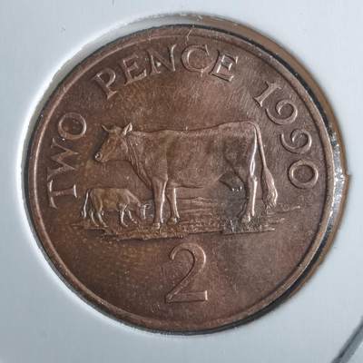 沼泽如烟--第955场 - 根西1990年2便士