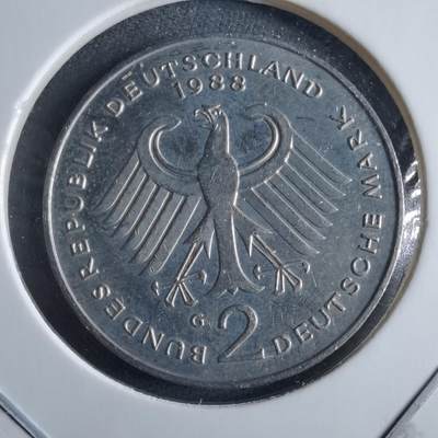沼泽如烟--第955场 - 德国1988年2马克