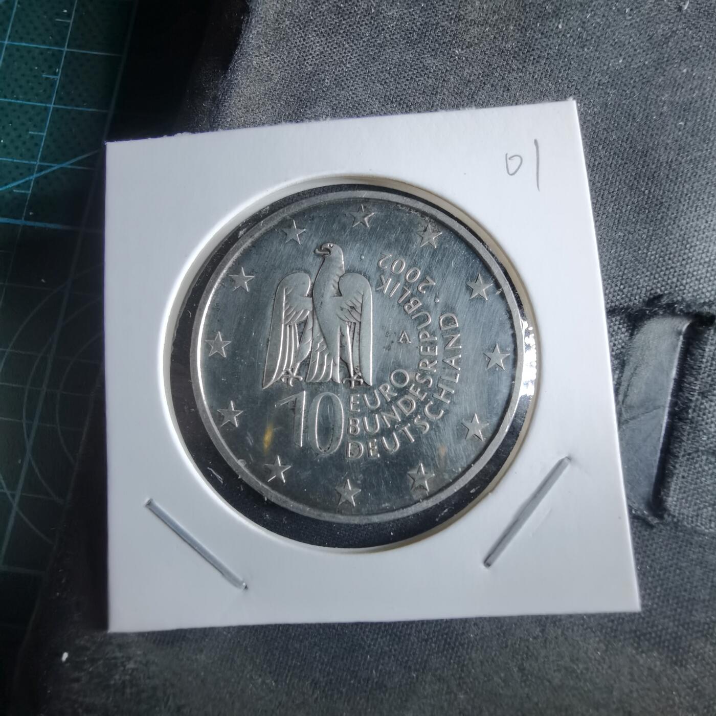 沼泽如烟--第955场 2002年10欧元银币