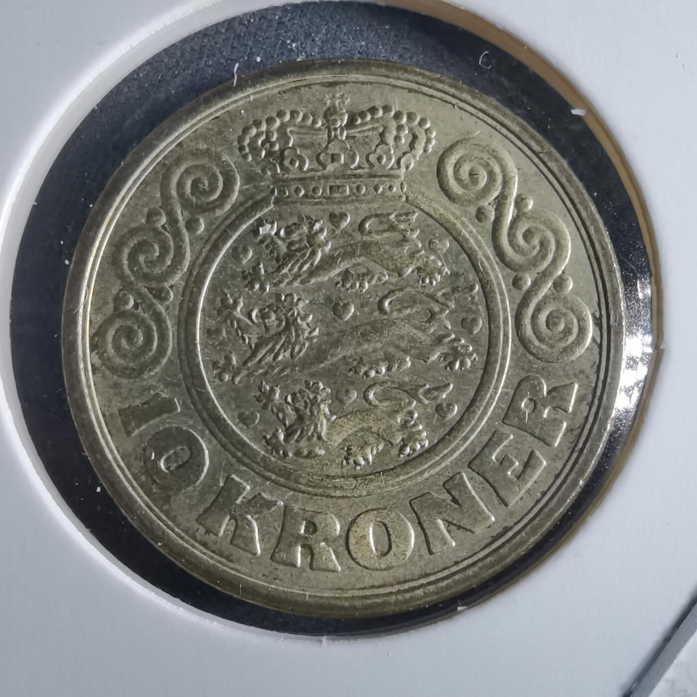 沼泽如烟--第955场 丹麦1989年10克朗