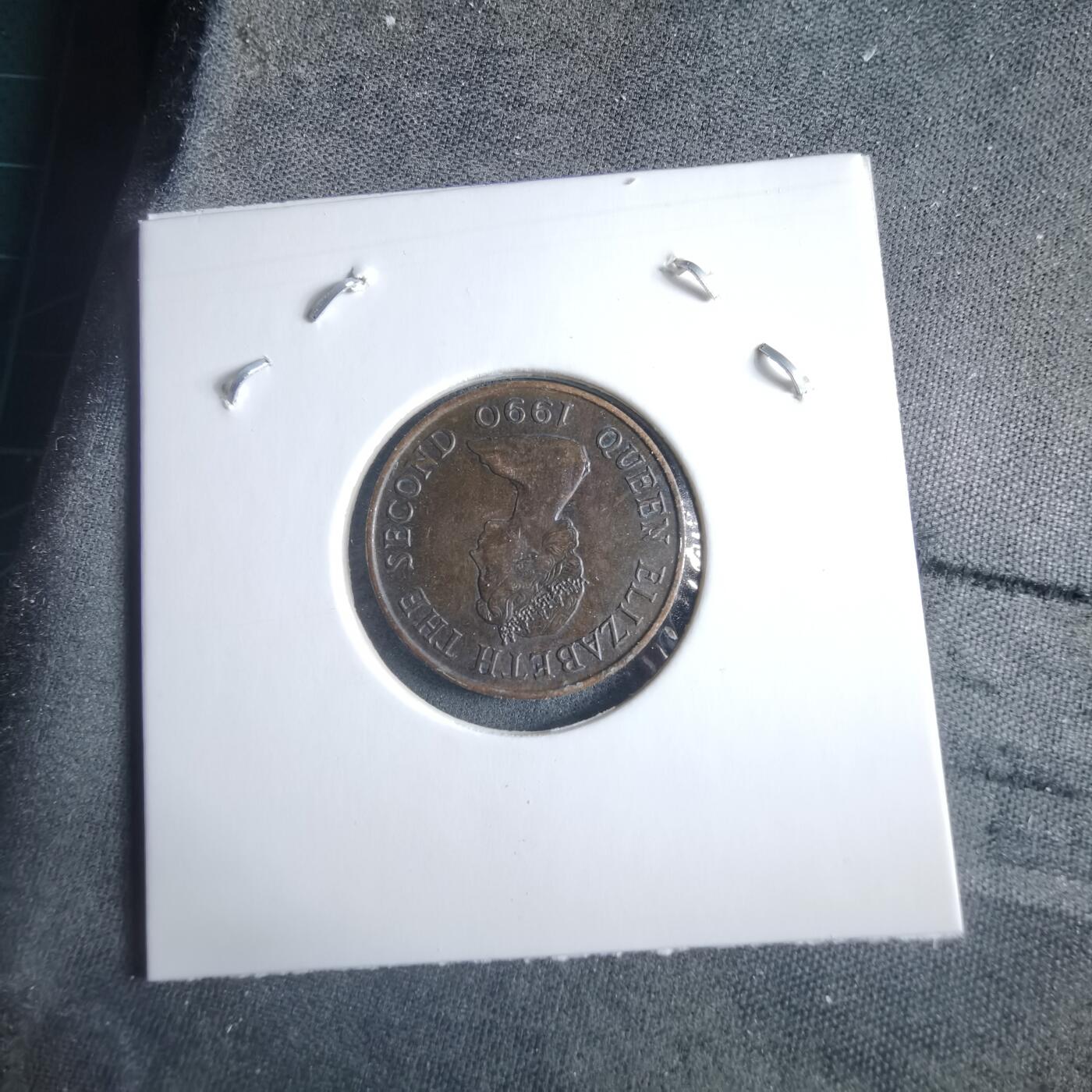 沼泽如烟--第955场 泽西1990年1便士