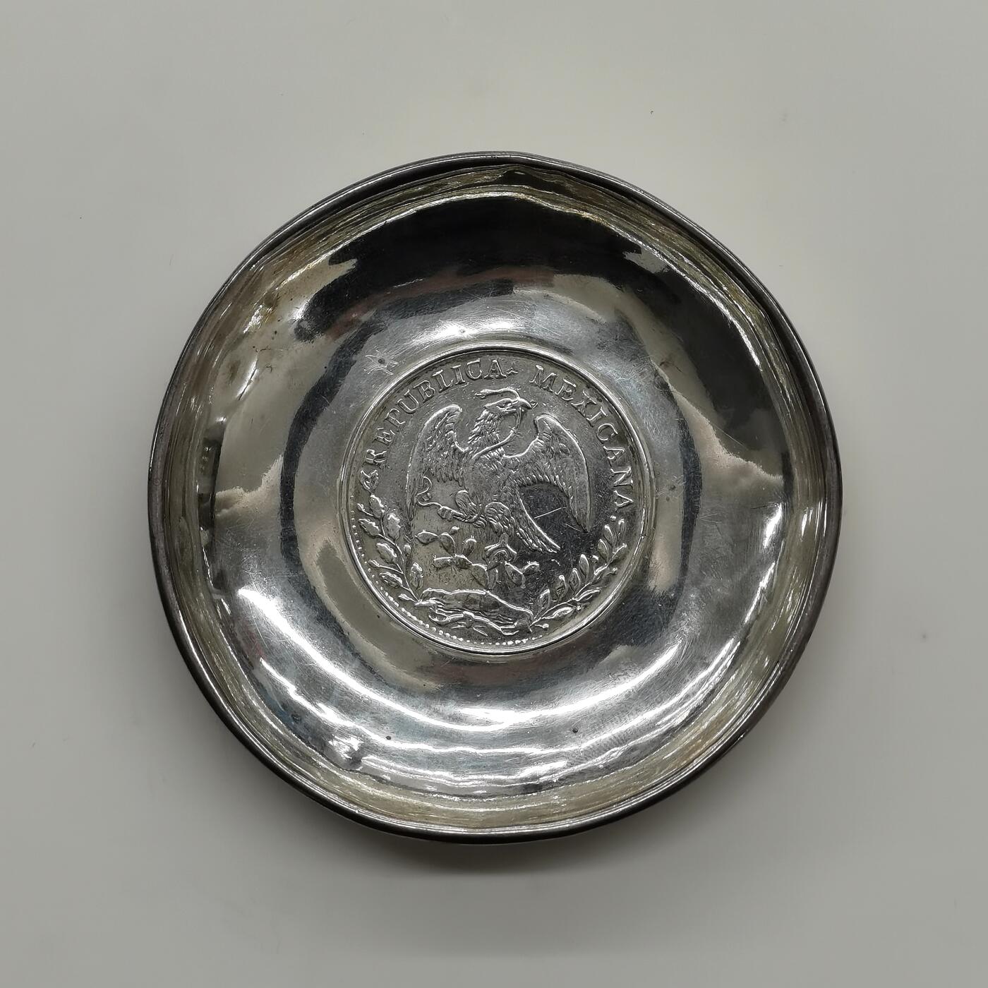 博洋堂世界钱币拍卖第156期（全场包邮） 英国19世纪末-20世纪初1878花边鹰洋银烟碟