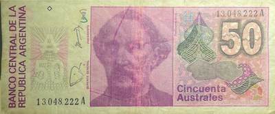 回流20260108 - 阿根廷中央银行50奥斯特拉尔
