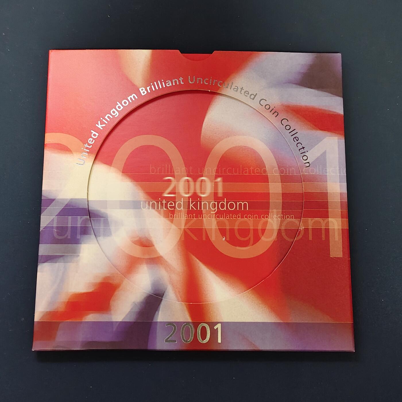 【全场包邮】纯粹捡漏拍492场【封装套币专场】-注意佣金 英国2001年官方封装套币-2镑马可尼电报+2镑机械时代+1镑凯尔特十字+流通套币