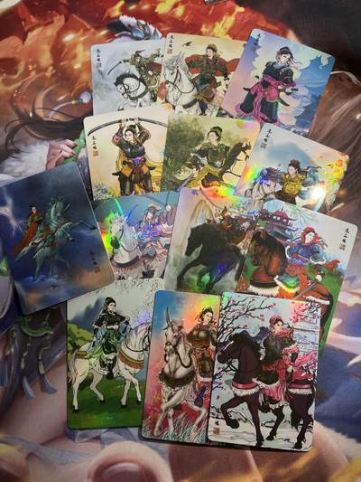 欢迎送拍、零成本上架，释放现金流，合理分配上拍卡品 - 【彩闪】扈三娘 13张 纵横水浒&十二花神