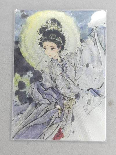 满200包邮！龙虎卡牌-七一场（满200元包邮，无佣金，每周六结拍，欢迎送拍） - 粗闪 星宿文创 迟迟 - 嫦娥