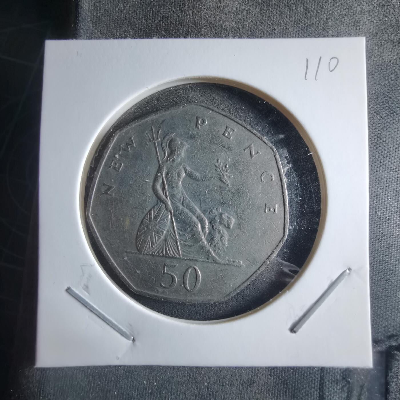 沼泽如烟--第955场 英国1977年1便士