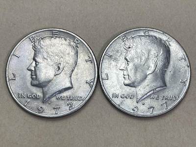 回流20260108 - 美国1972、1977年半圆 肯尼迪总统