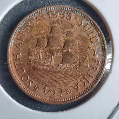 沼泽如烟--第955场 - 英国1953年半便士伊二首年