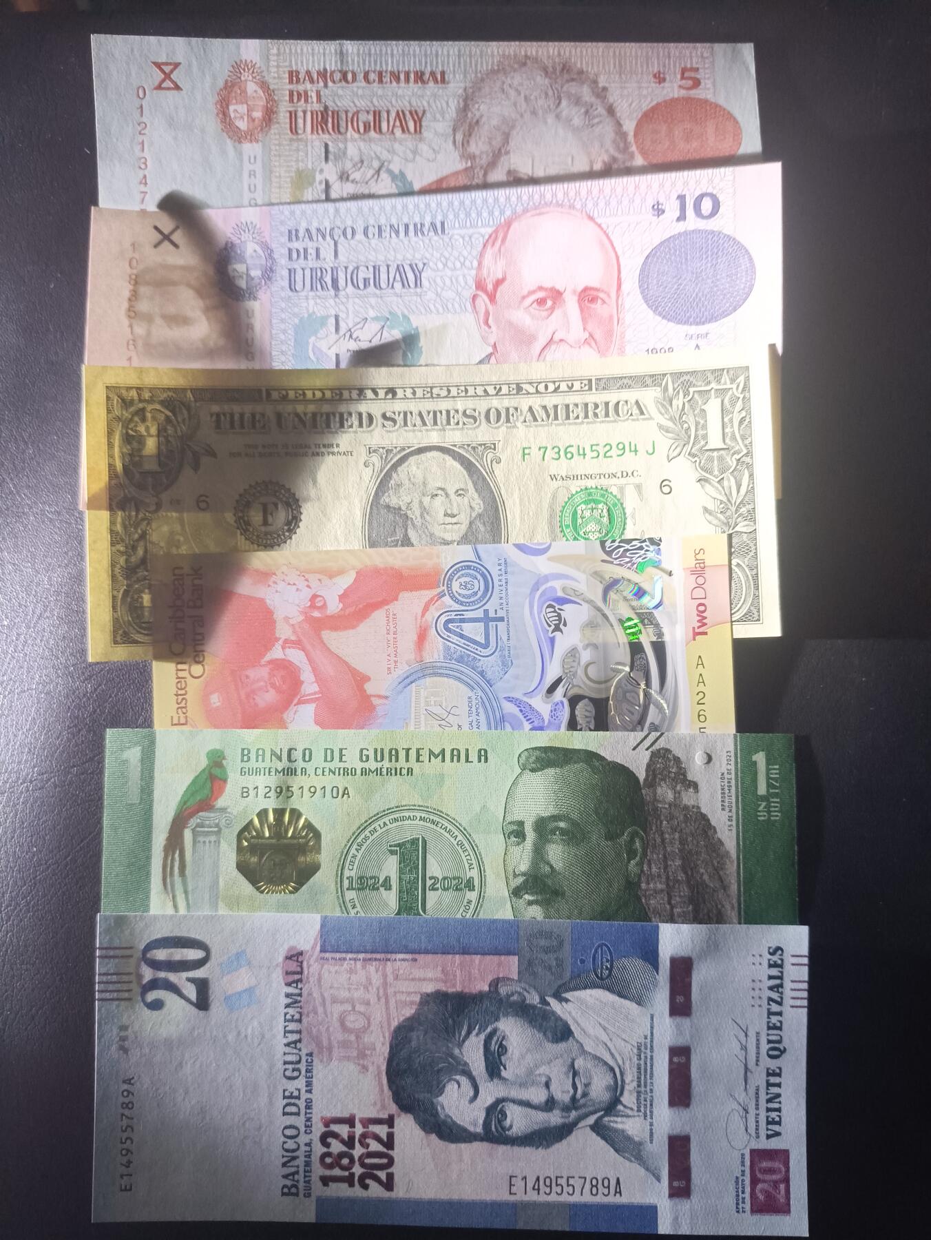 2026一月第二期，总212期 美洲钞票批量六张UNC