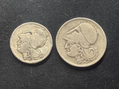 邮泉阁限时拍卖第三十九场 欧洲专场（硬币在国外。请付邮费6元。） 希腊1926年枚