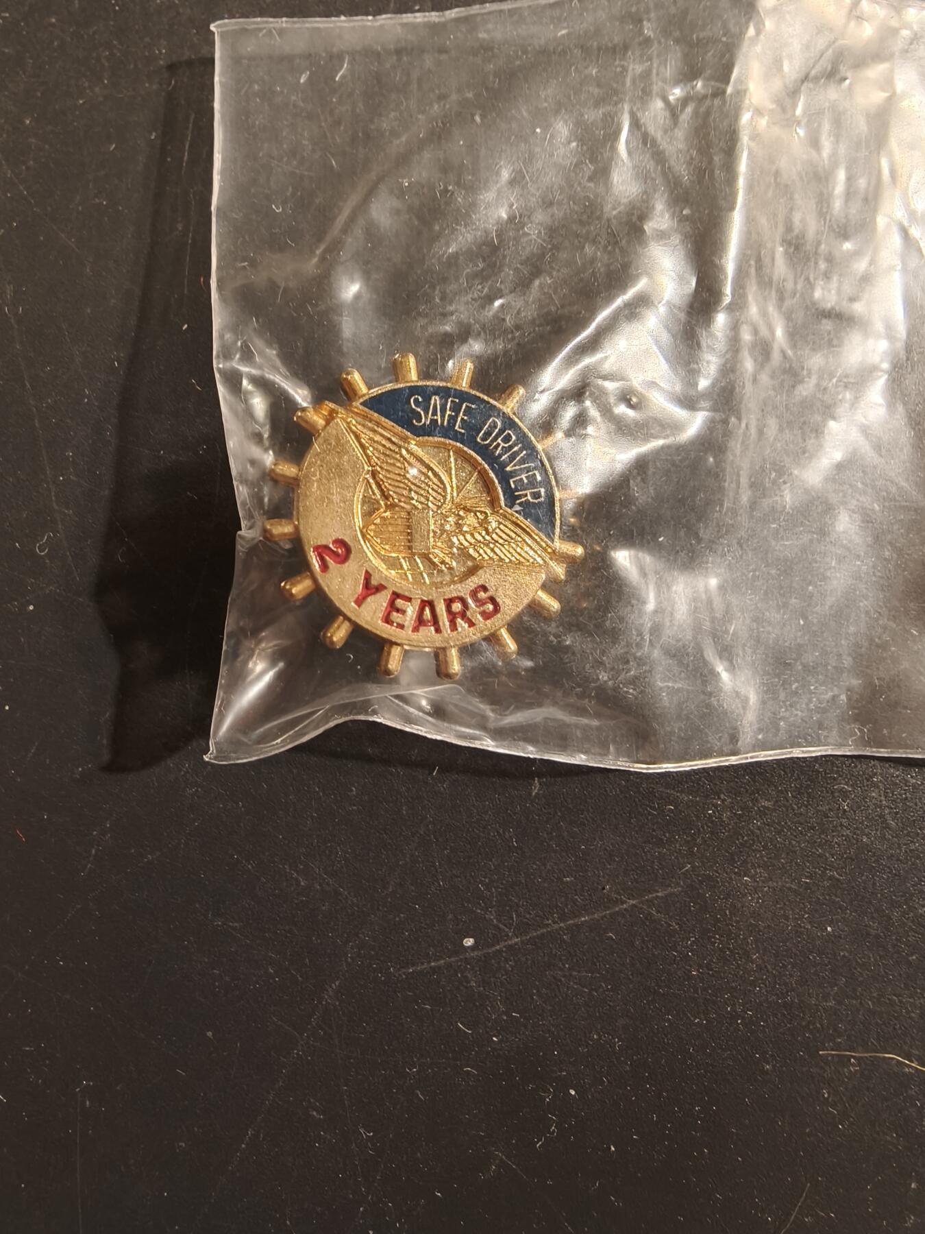 老王徽章第175期 美国道路安全驾驶委员会2年安全驾驶证章