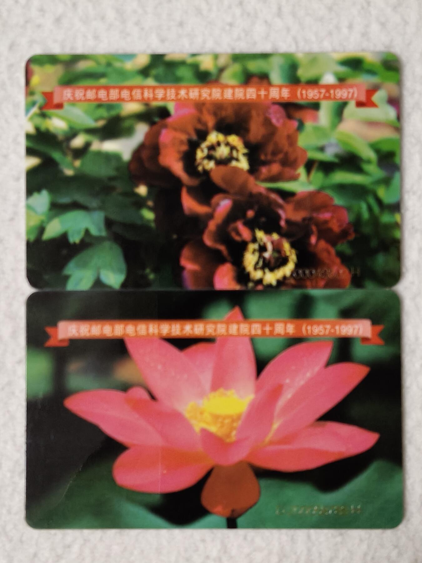 易卡拍卖第68期 IC——2名花（加字，比较希少）。DZ电总版。带原册，收藏级品相。如图所示！