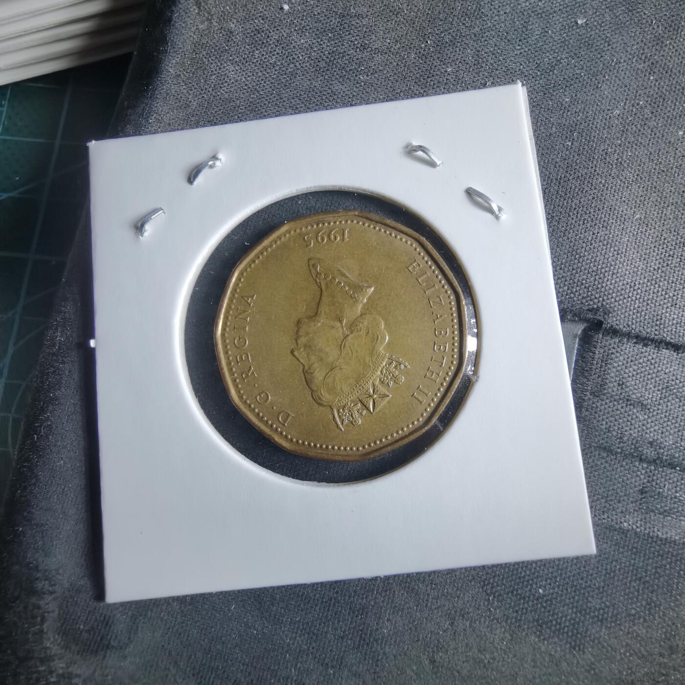 沼泽如烟--第955场 加拿大1995年一元