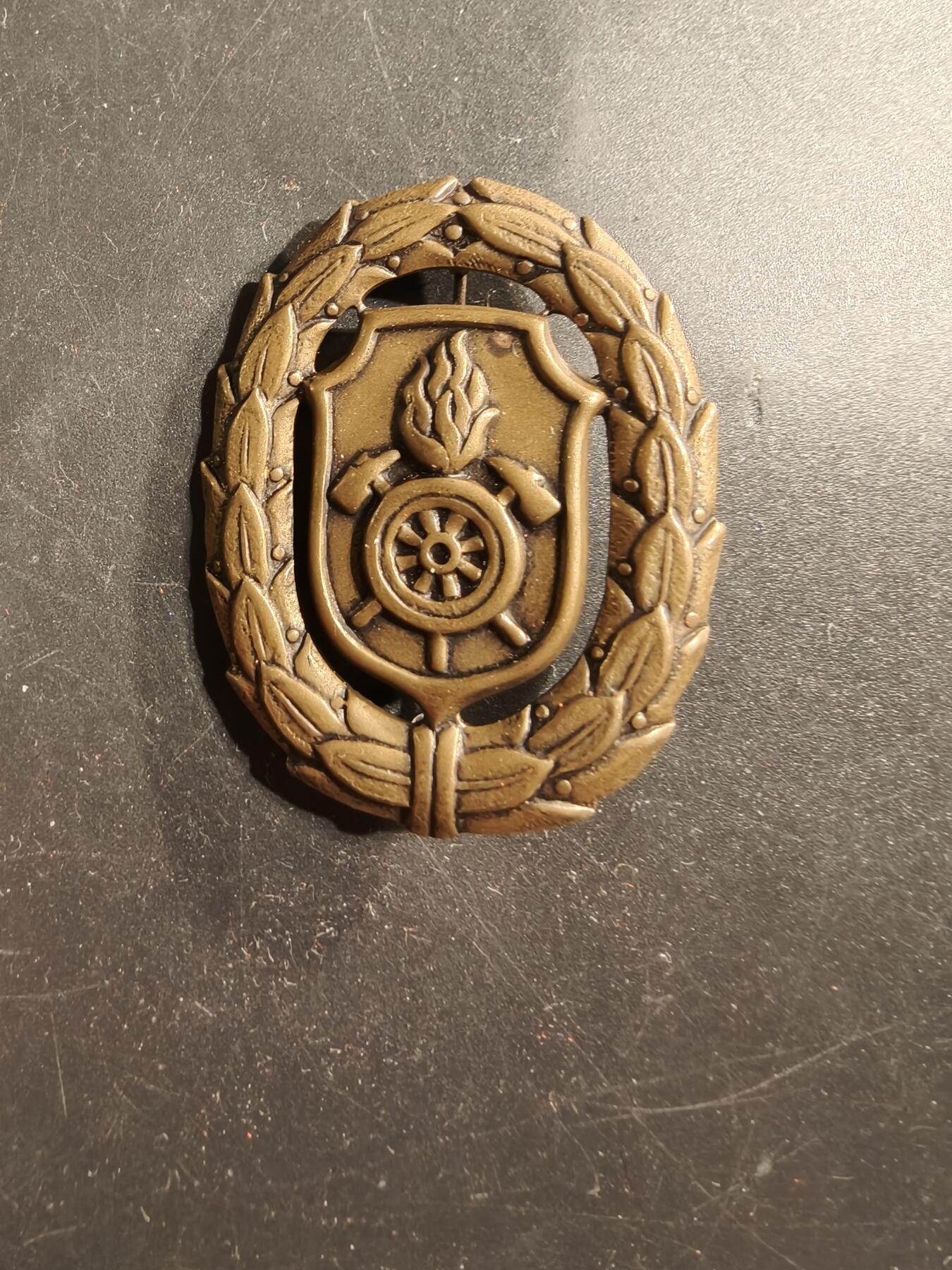 老王徽章第175期 德国巴伐利亚消防员铜级级功绩证章