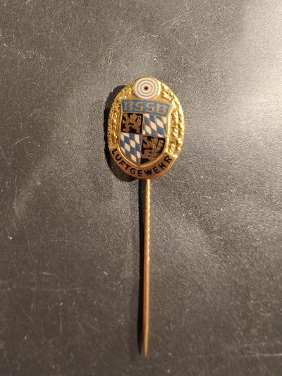 老王徽章第175期 - 德国巴伐利亚体育射击协会气枪运动针插