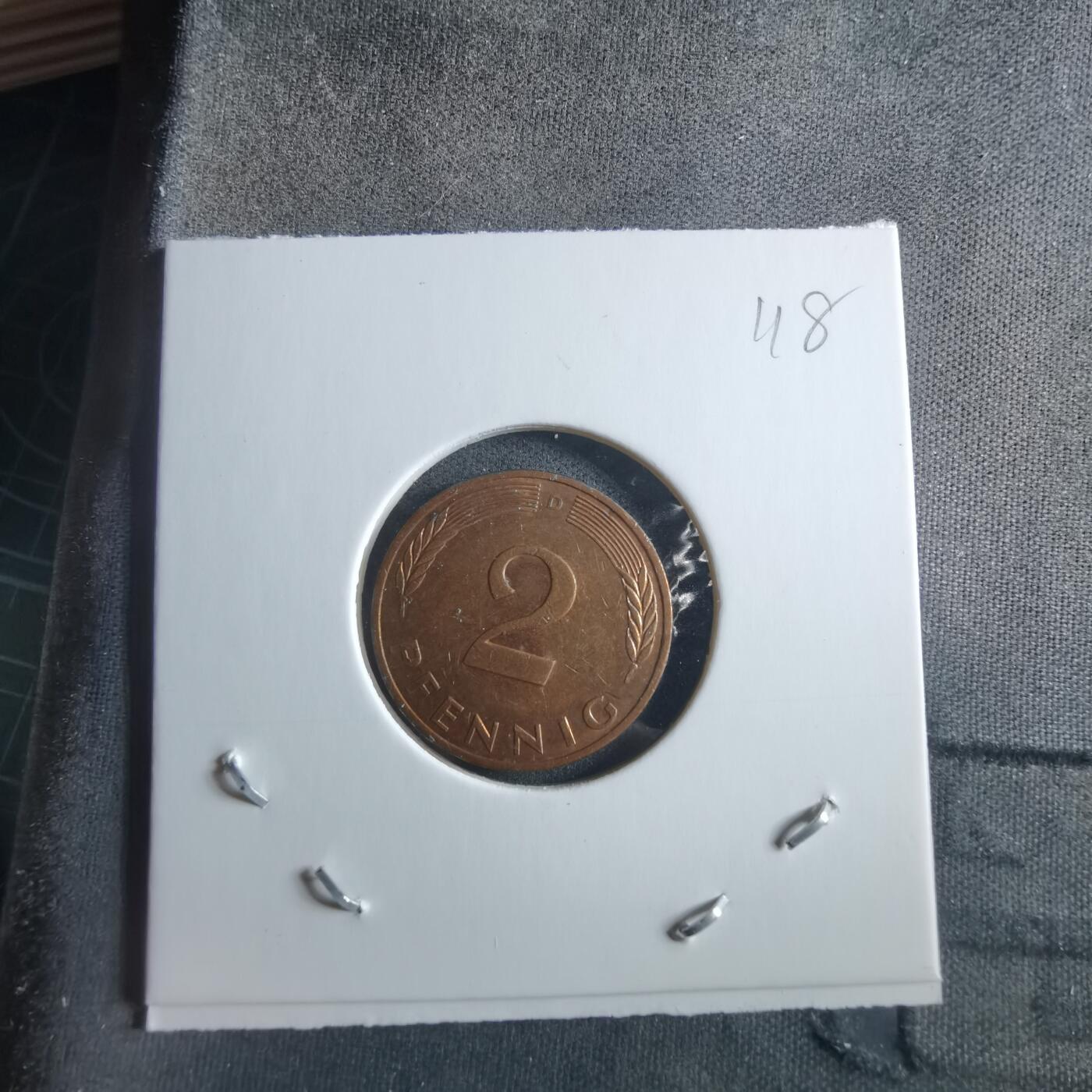 沼泽如烟--第955场 德国1992年2芬尼