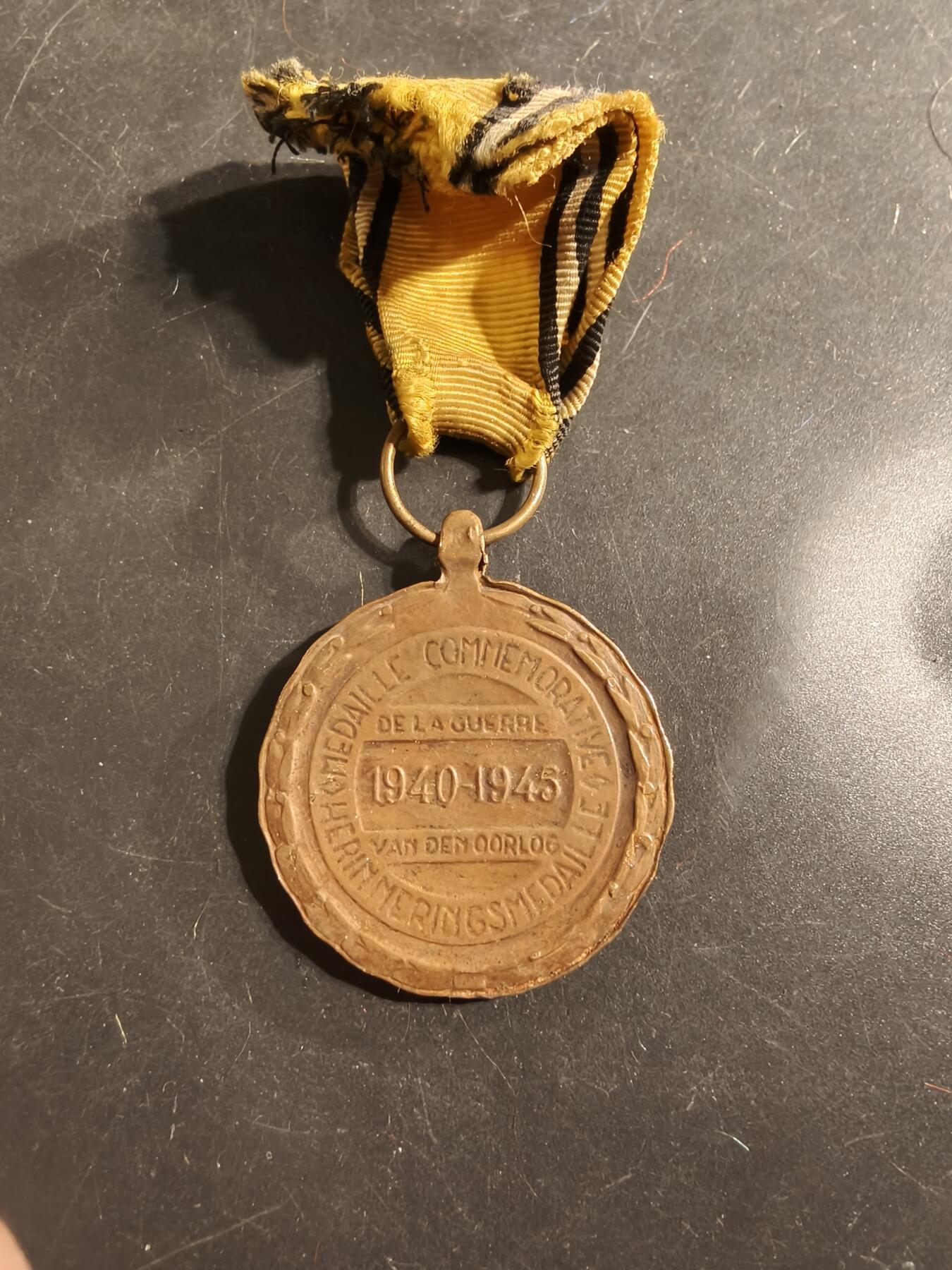 老王徽章第175期 比利时二战纪念章