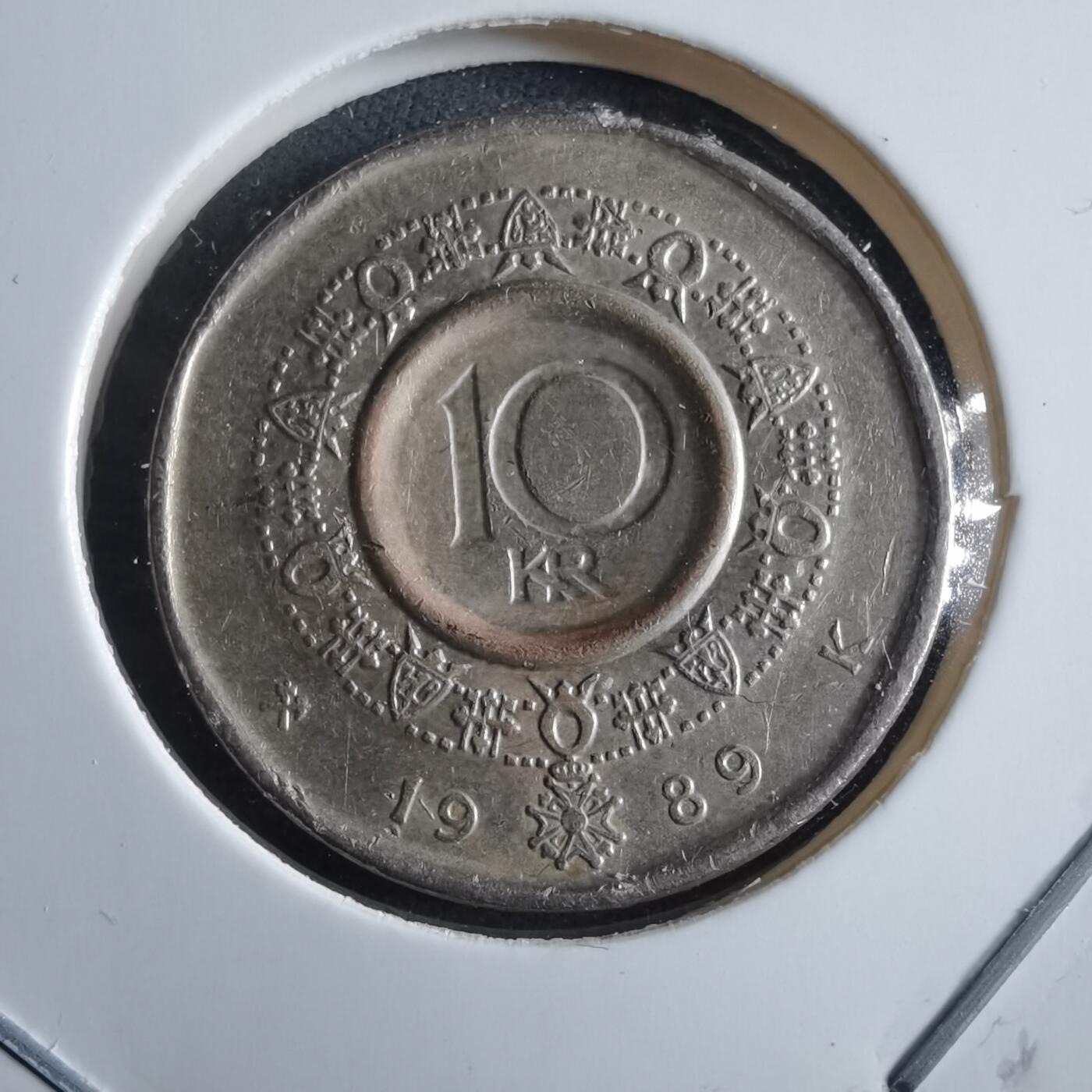 沼泽如烟--第955场 瑞典1989年10克朗