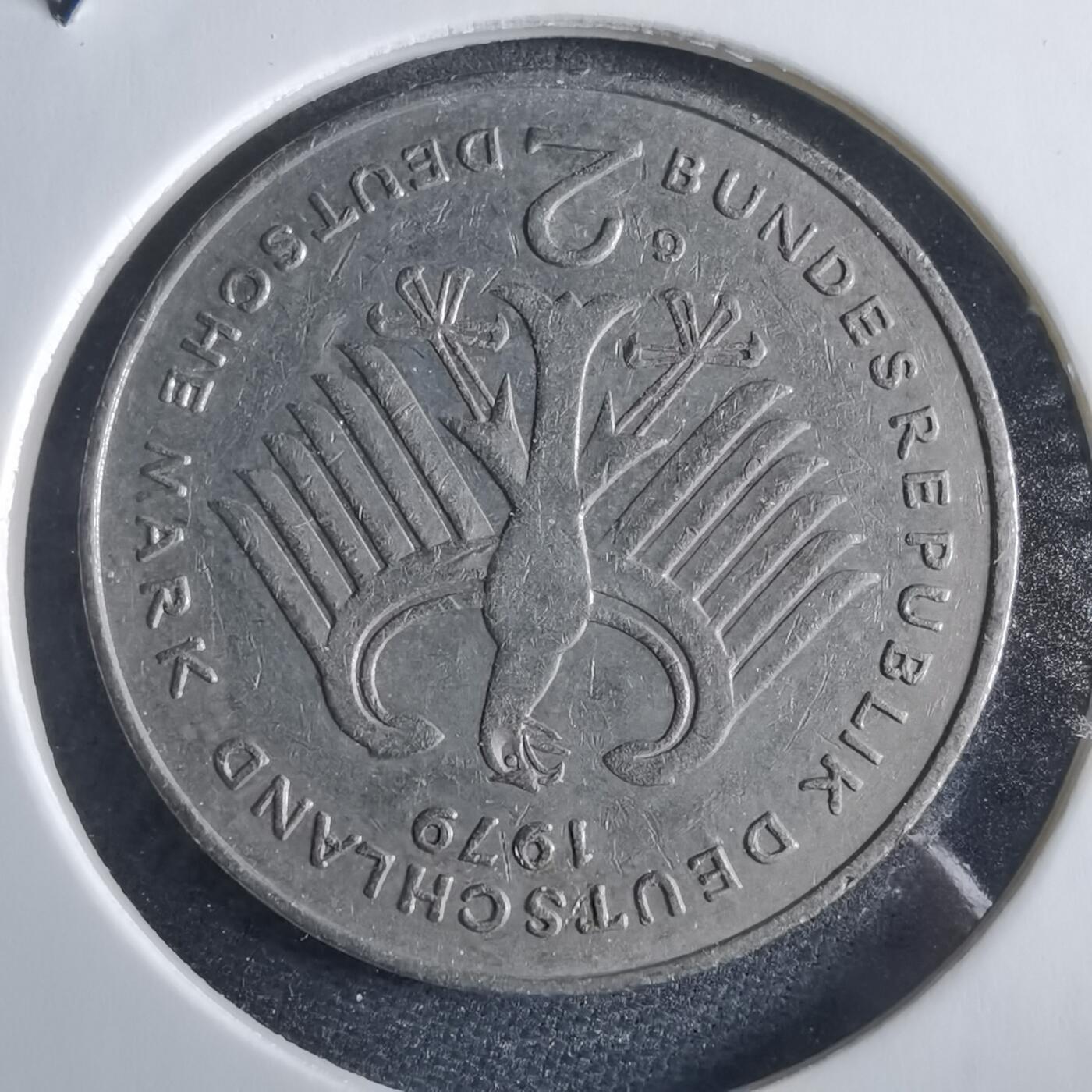 沼泽如烟--第955场 德国1979年2马克