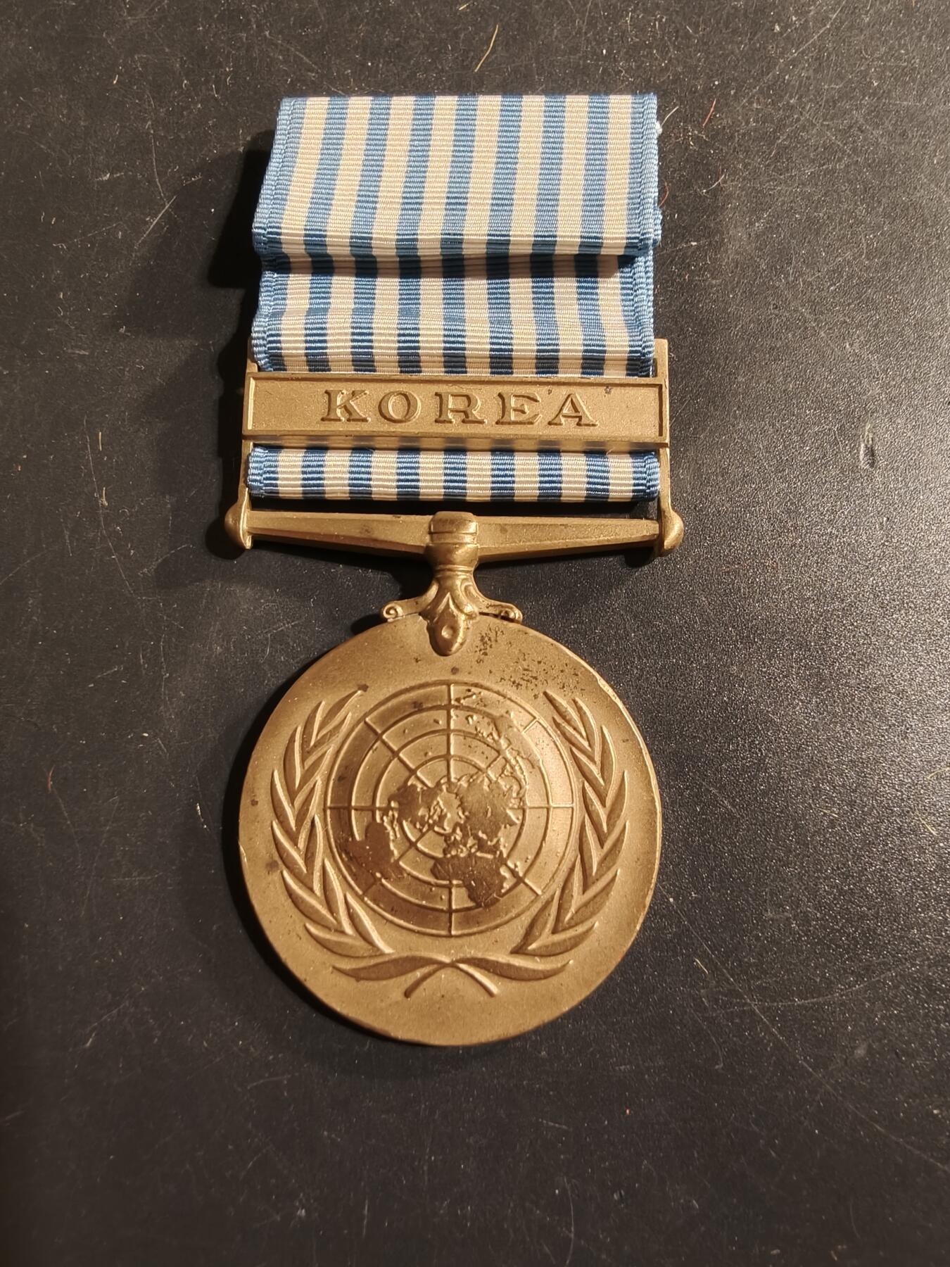 老王徽章第175期 美国联合国韩战奖章