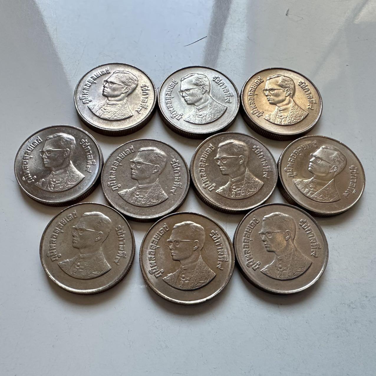 🌹外币初藏🌹🐯2026年第5场  每周二四六晚8️⃣点 接代拍 1986年国际和平年2泰铢纪念币10枚 a