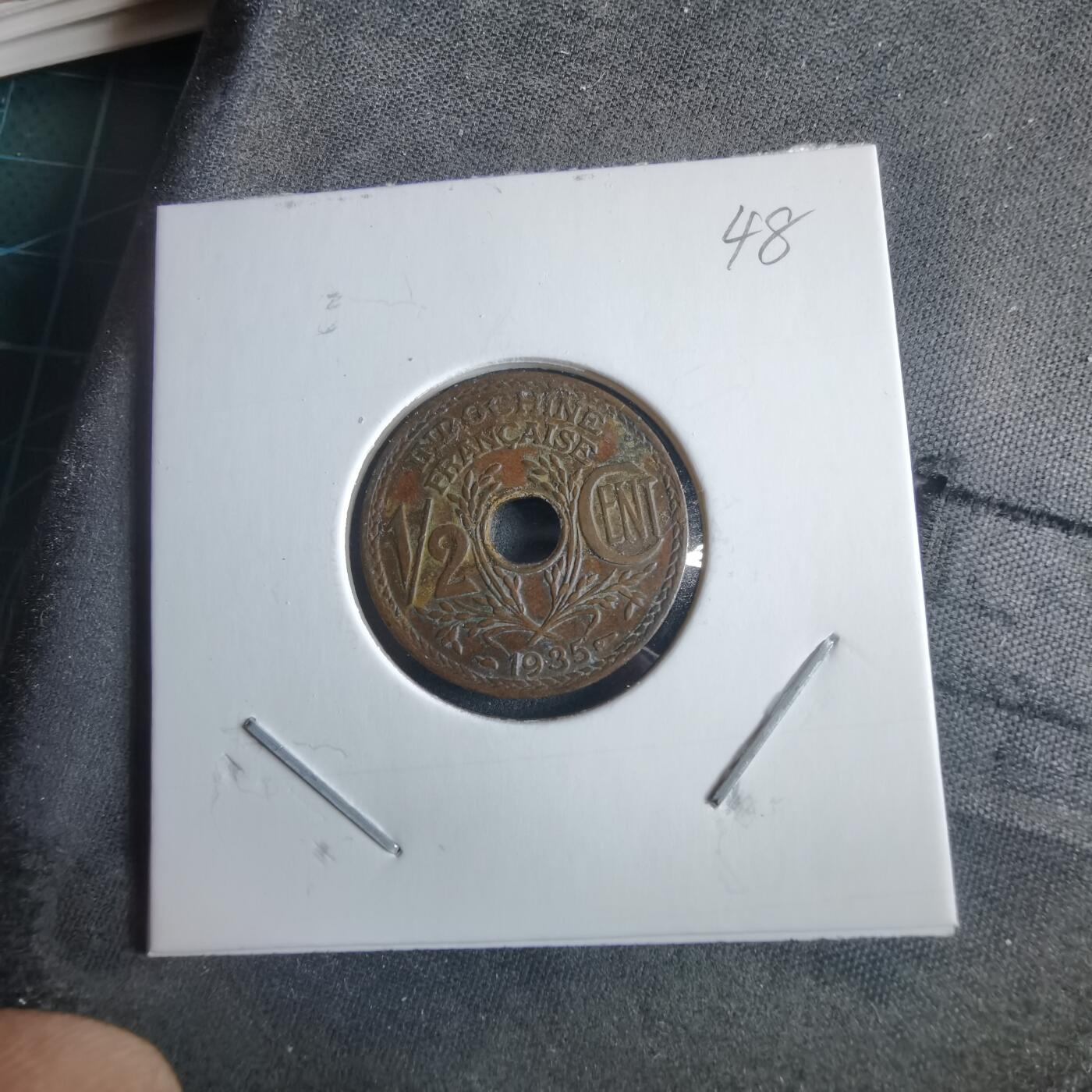 沼泽如烟--第955场 法属印度支那1935年半分